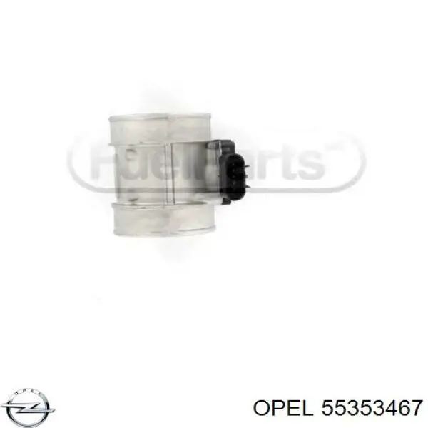 Расходомер воздуха Opel 55353467