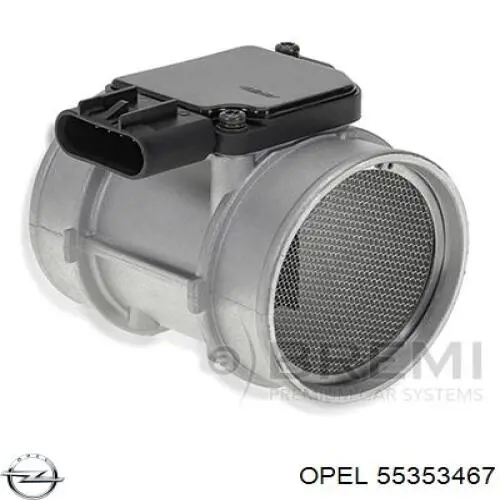 55353467 Opel Датчик расхода воздуха