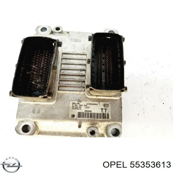 Блок управления двигателем 55353613 Opel
