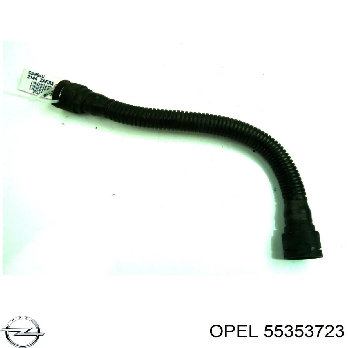 Патрубок вентиляции картера (маслоотделителя) Opel 55353723