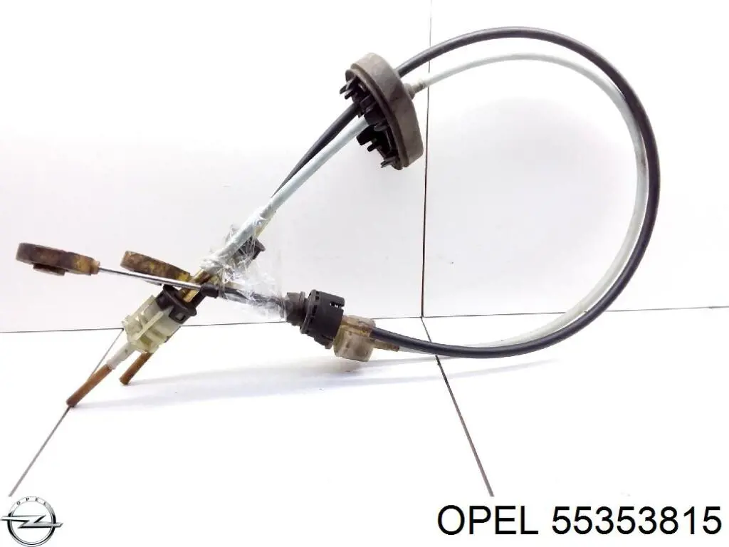 55353815 Opel трос переключения передач сдвоенный