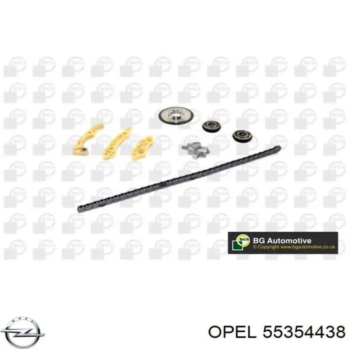 55354438 Opel roda dentada direita da árvore de equilibração