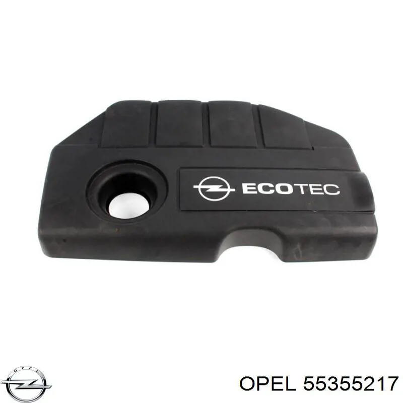 55355217 Opel tampa de motor decorativa