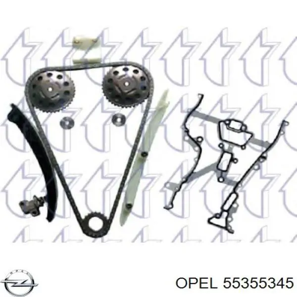 Звездочка привода коленвала 55355345 Opel