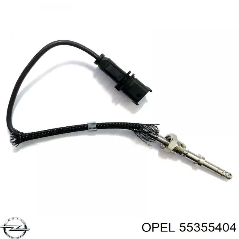 55355404 Opel sensor de temperatura dos gases de escape (ge, até o catalisador)