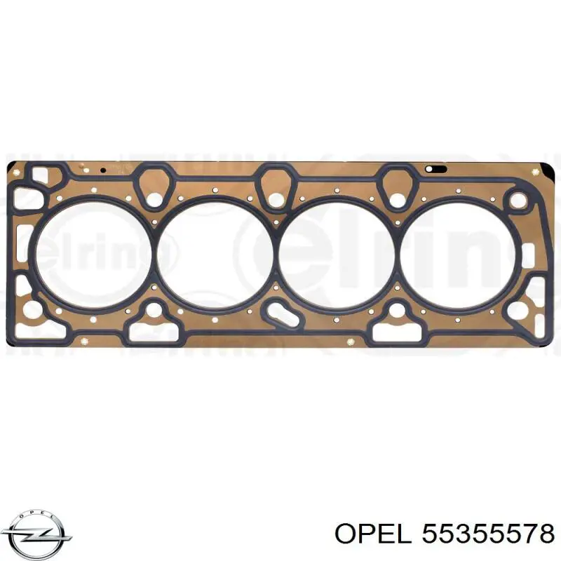 Прокладка головки блока цилиндров (ГБЦ) Opel 55355578