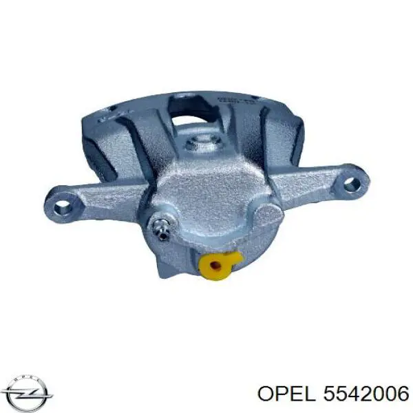 Купить 5542006 Opel Суппорт тормозной передний левый