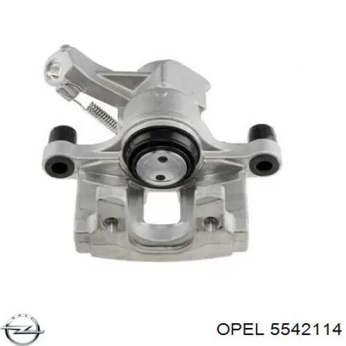 5542114 Opel суппорт тормозной задний правый
