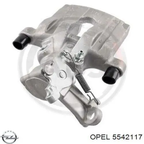 Задний левый суппорт Opel 5542117 цена, от 113.14 USD