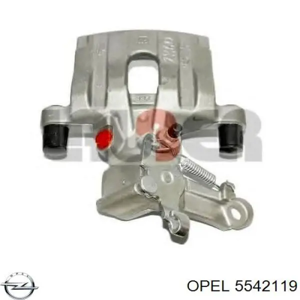 Купить 5542119 Opel Суппорт задний левый