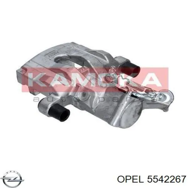 Купить 5542267 Opel Суппорт задний левый