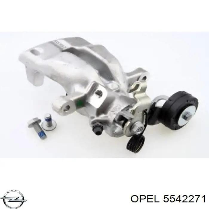 Суппорт задний левый 5542271 Opel