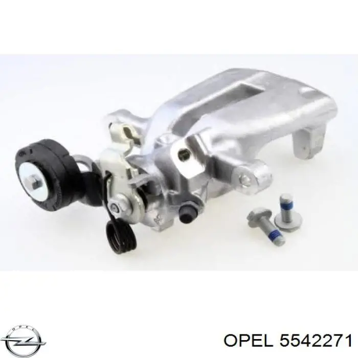 5542271 Opel суппорт тормозной задний левый