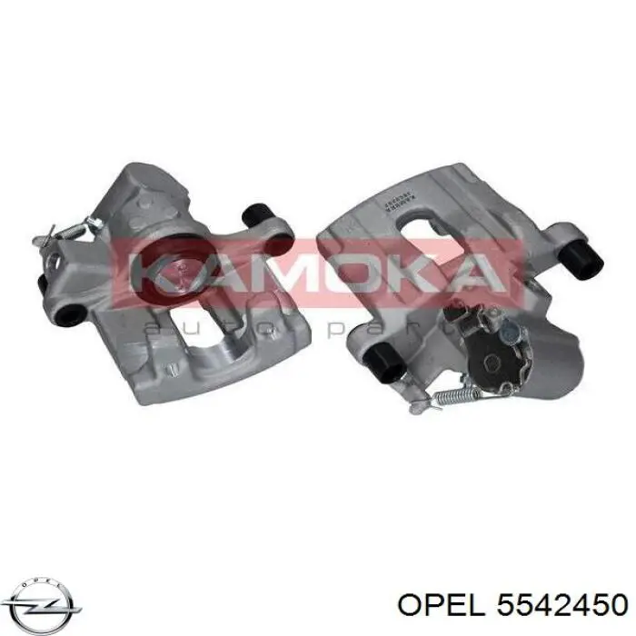 Задний правый суппорт Opel 5542450