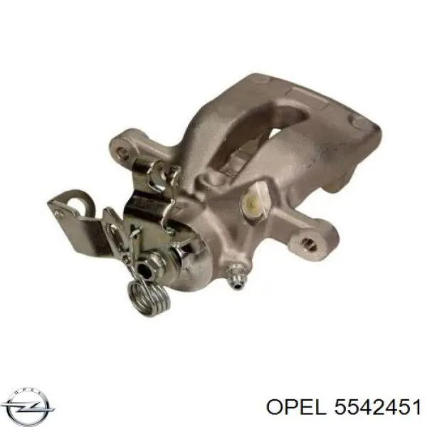 Суппорт задний левый 5542451 Opel