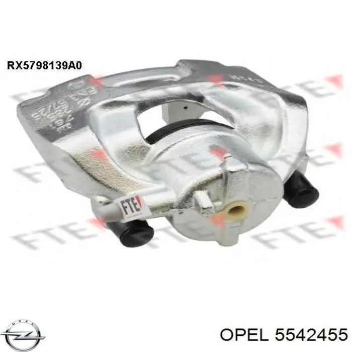 Супорт тормзной Opel 5542455 цена, от 43.63 USD