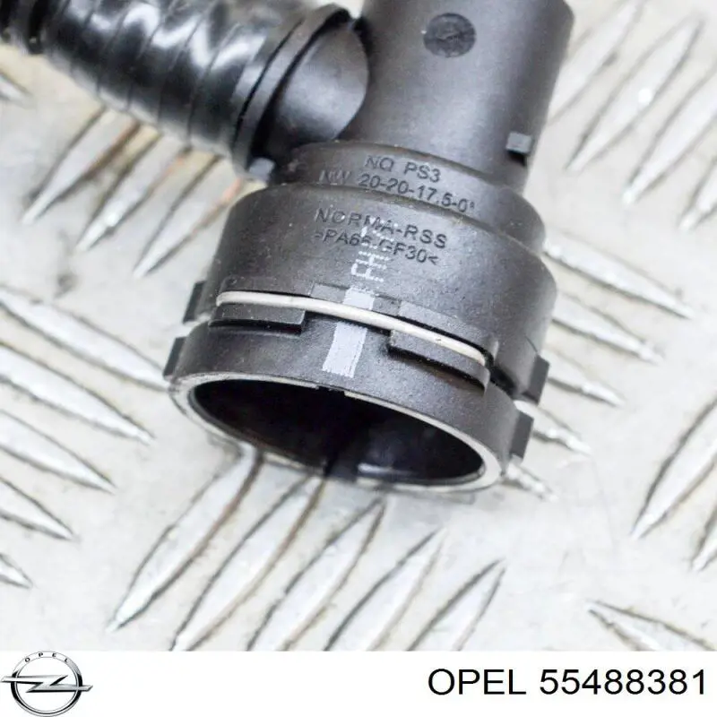 Шланг (патрубок) охлаждения масляного теплообменника, обратка Opel 55488381 цена, от 17.56 USD