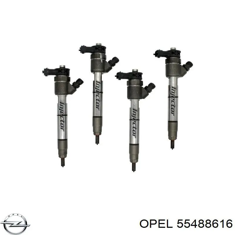 55488616 Opel Топливные форсунки