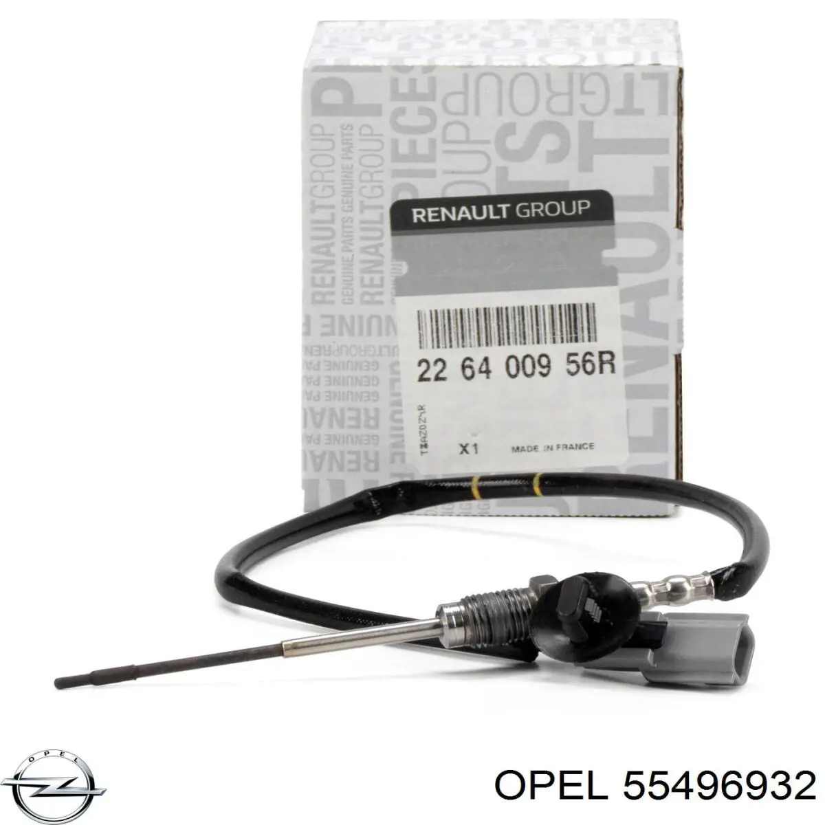 55496932 Opel Датчик температуры в катализаторе