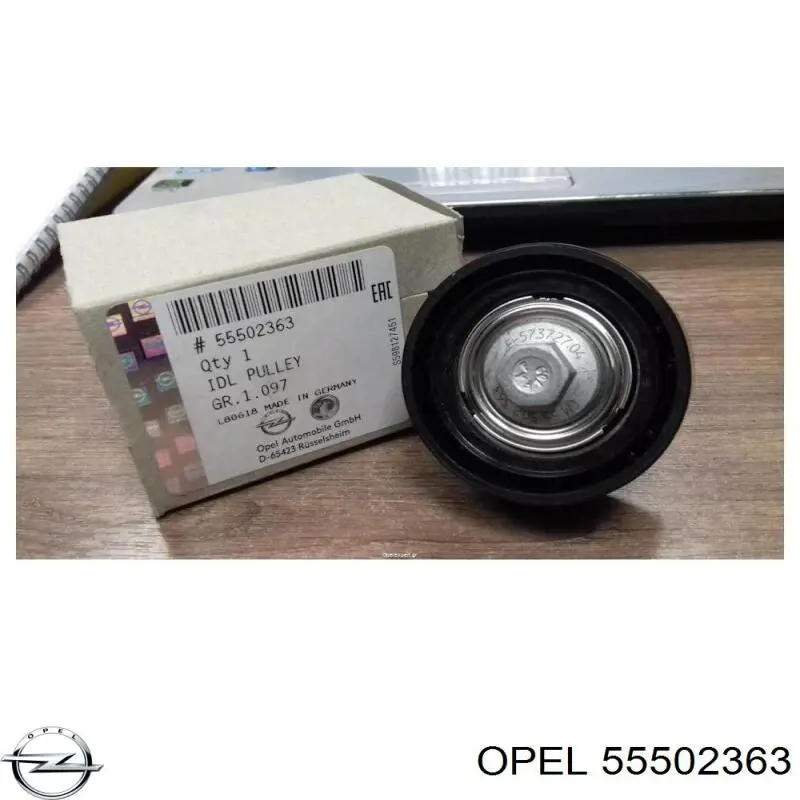 55491011 Opel паразитный ролик