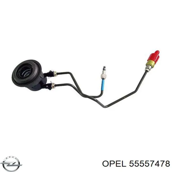 Рабочий цилиндр сцепления в сборе 55557478 Opel