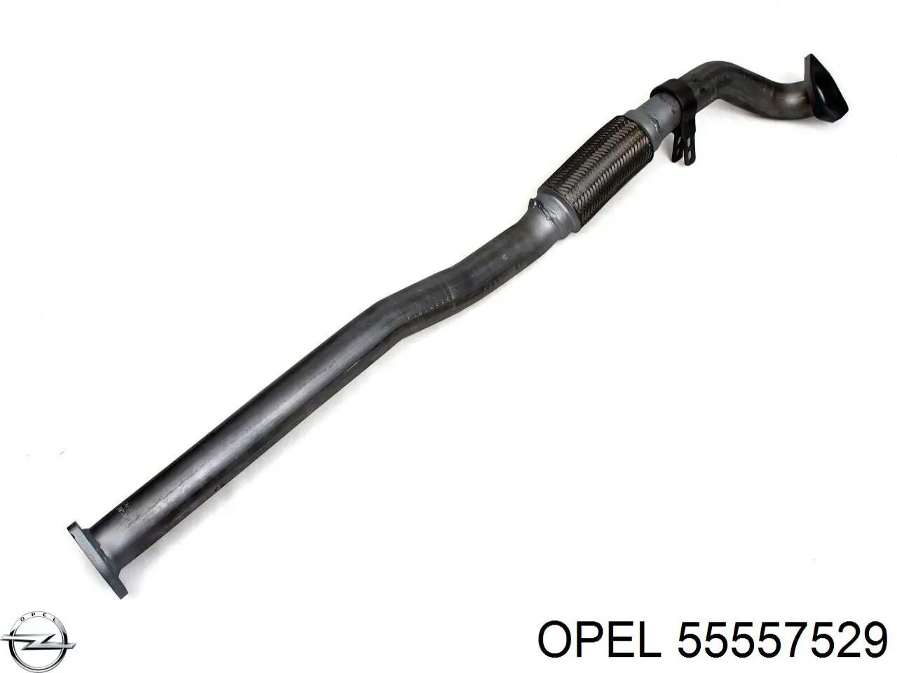 55557529 Opel труба приемная (штаны глушителя передняя)