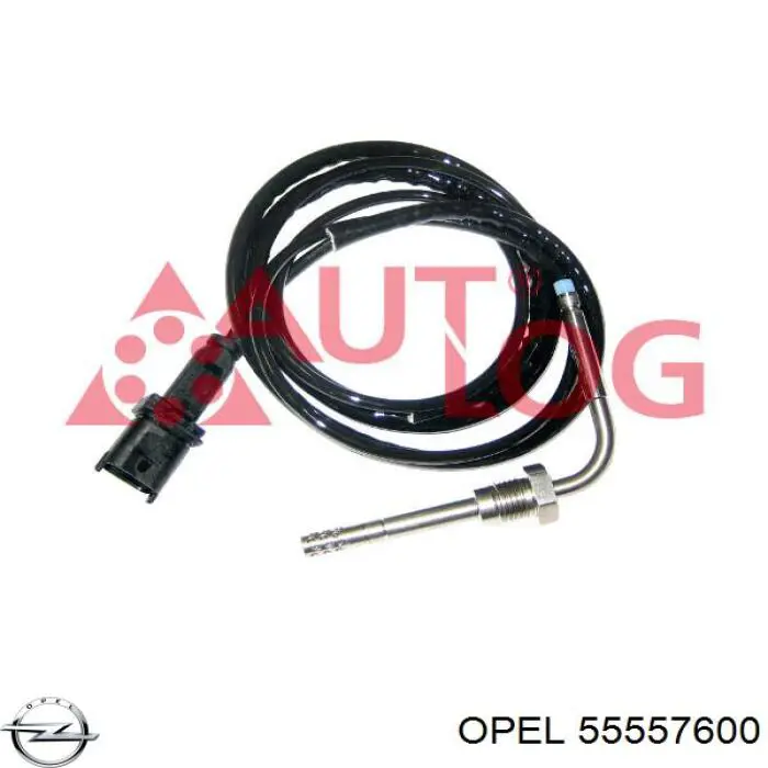 55557600 Opel датчик температуры отработавших газов (ог, сажевого фильтра)