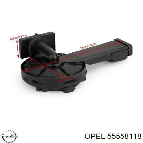 55558118 Opel Маслоотделитель картерных газов