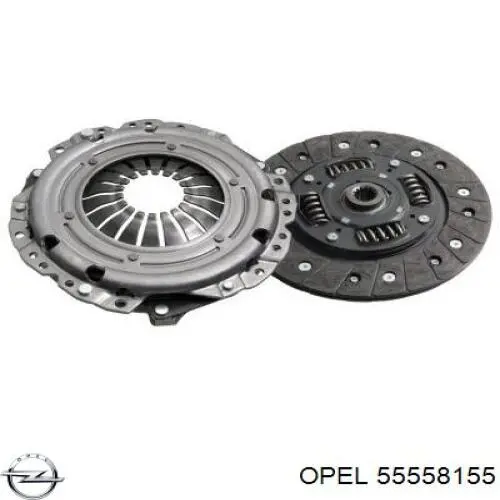 Купить 55558155 Opel Комплект сцепления (диск, корзина, подшипник)