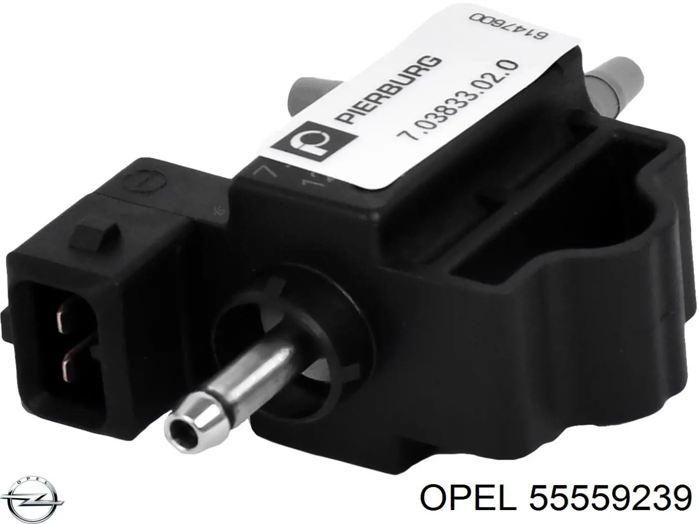 Купить 55559239 Opel Клапан преобразователь давления наддува (соленоид) 