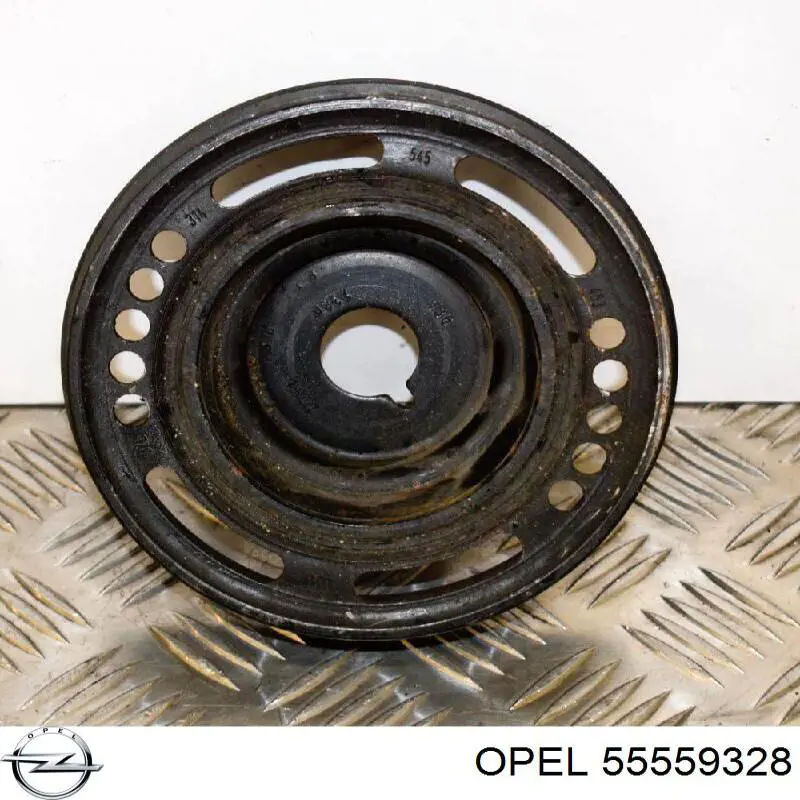 Купить 55559328 Opel Шкив-демпфер коленвала