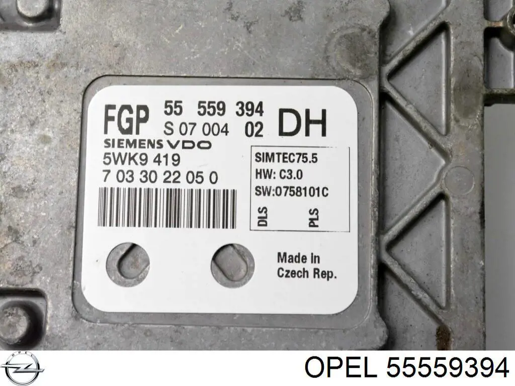 Купить 55559394 Opel 