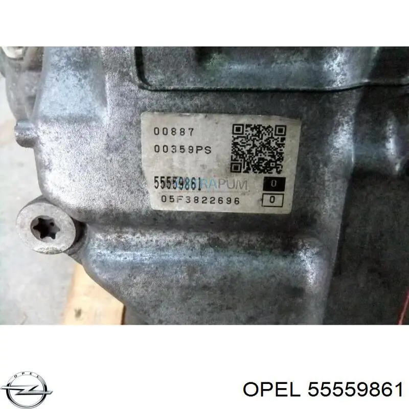 55559861 Opel акпп в сборе (автоматическая коробка передач)
