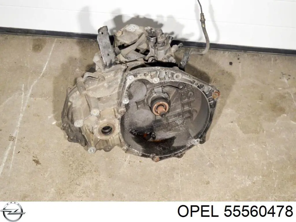 55560478 Opel кпп в сборе (механическая коробка передач)