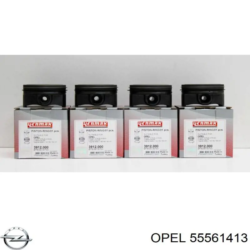 Купить 0623565 Opel Поршень на 1 цилиндр