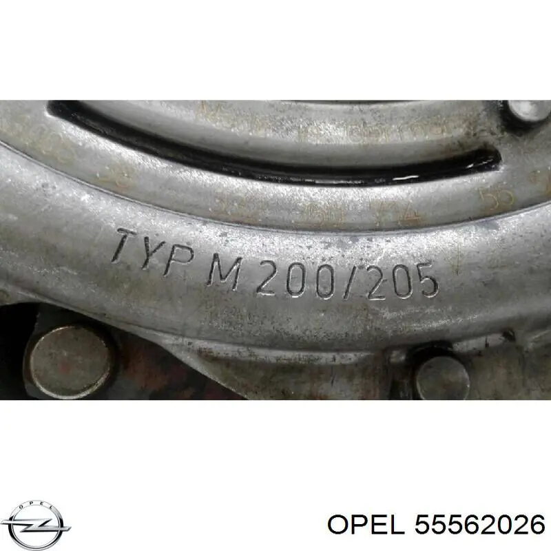 Корзина диска сцепления Opel 55562026