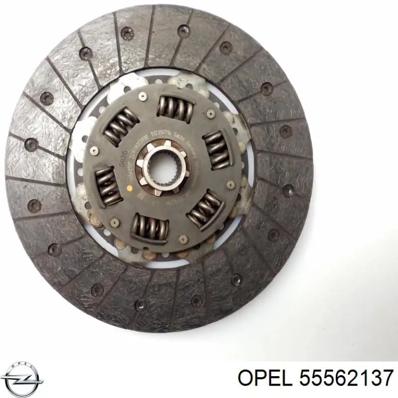 Купить 55562137 Opel Диск сцепления