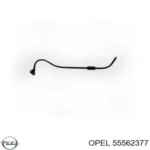 5826483 Opel шланг (патрубок обогрева дроссельной заслонки)