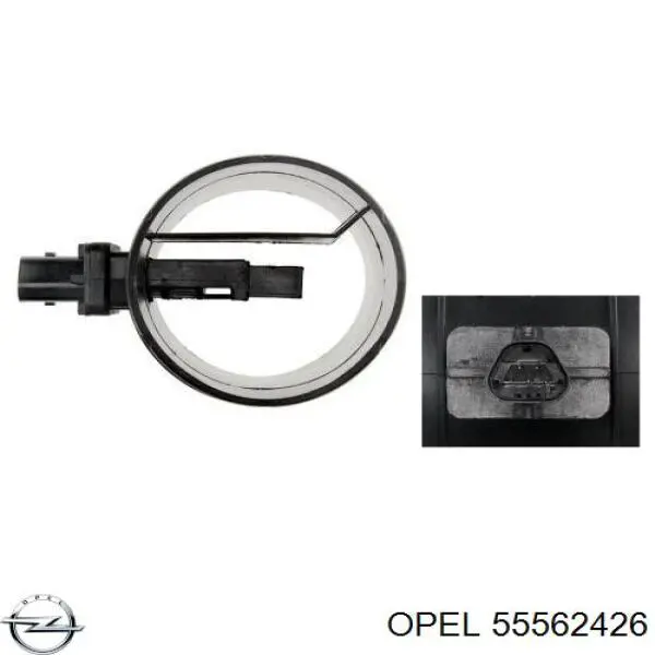 Расходомер воздуха Opel 55562426