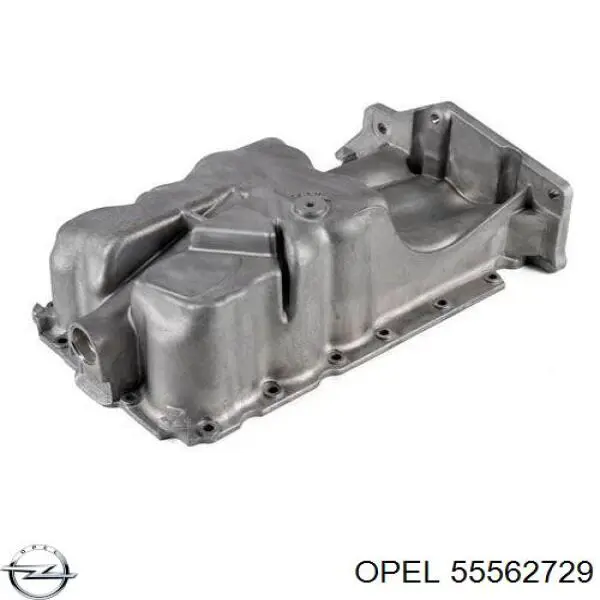 55562729 Opel panela de óleo de cárter do motor