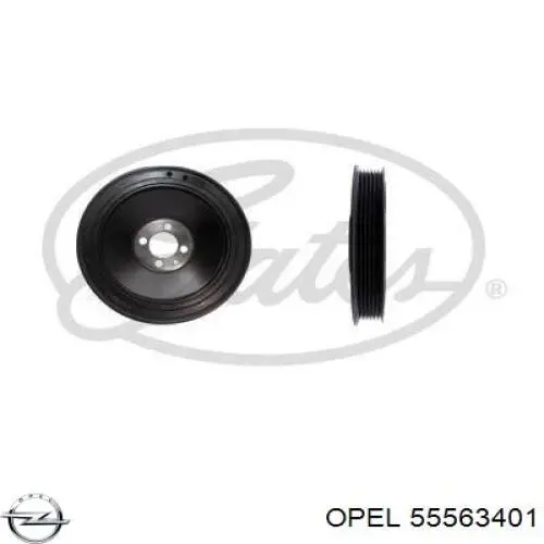 Купить 55563401 Opel Шкив-демпфер коленвала