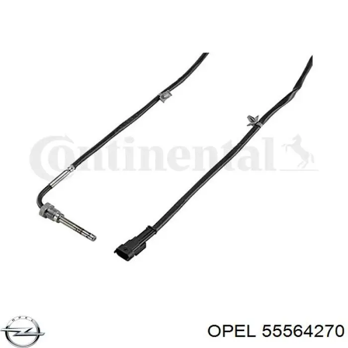 55564270 Opel sensor de temperatura dos gases de escape (ge, depois de catalisador)