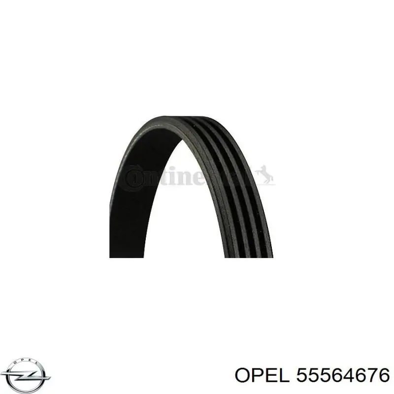 Клиновый ремень Opel 55564676 цена, от 6.53 USD