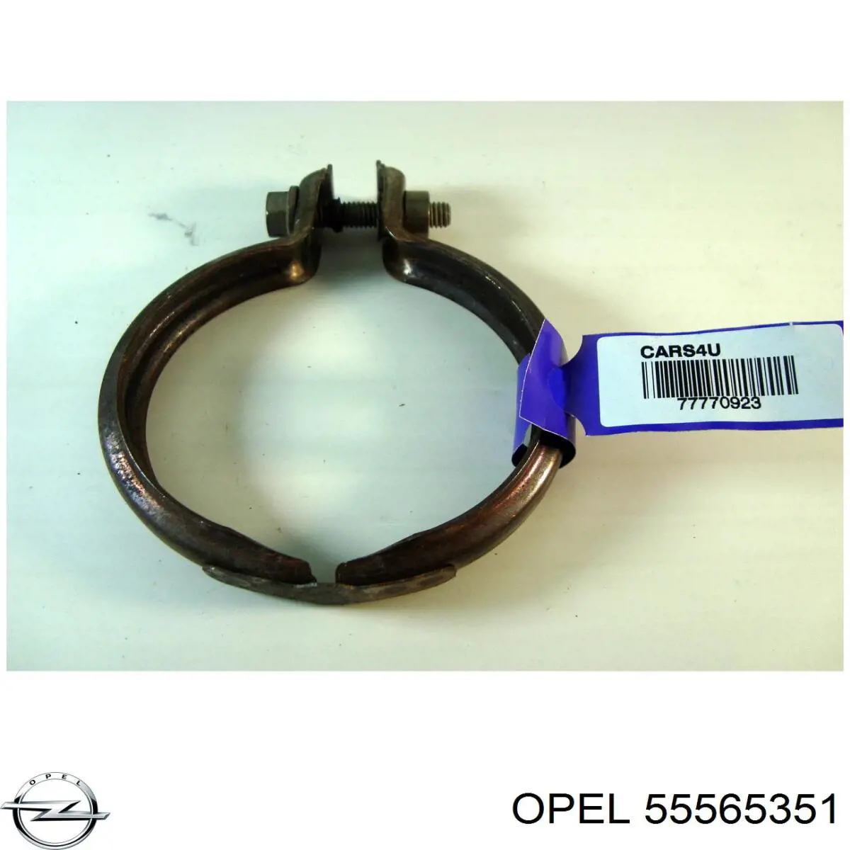 55565351 Opel хомут глушителя передний