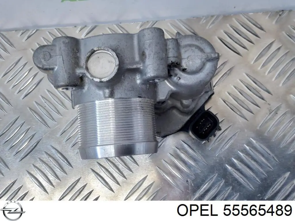 55565489 Opel дроссельная заслонка в сборе