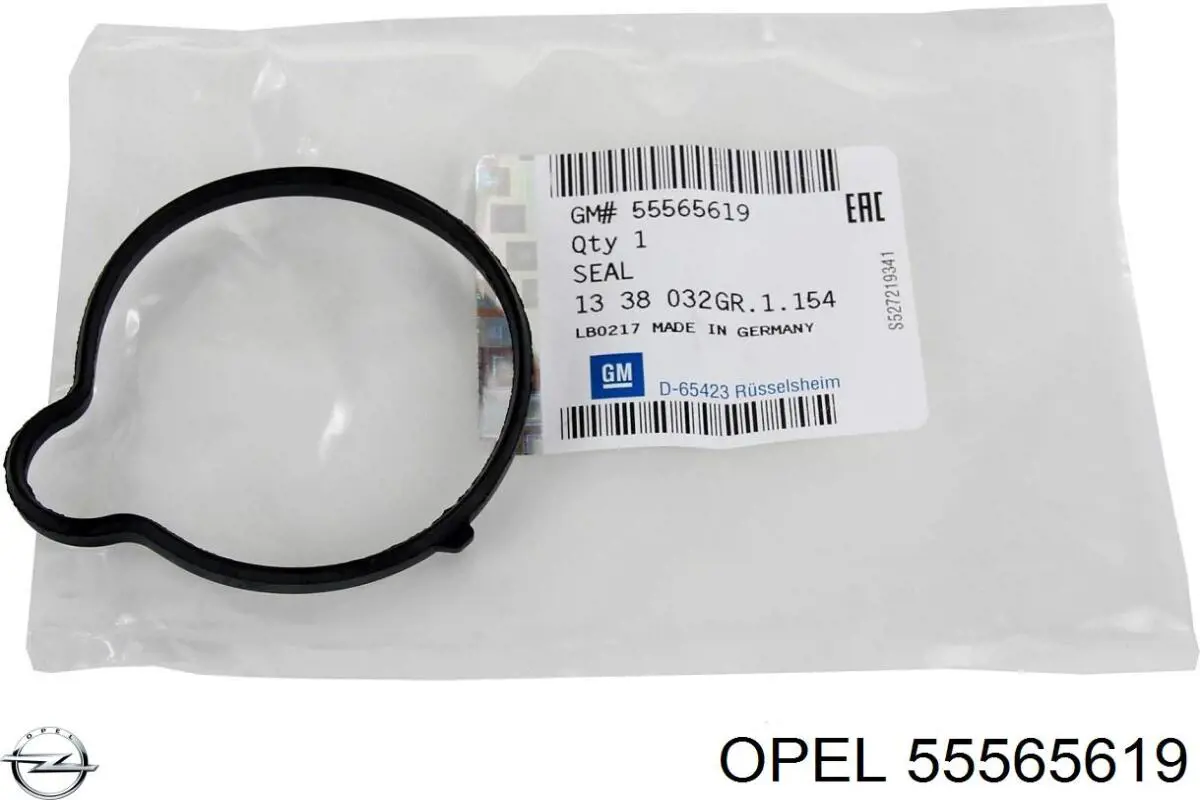 Прокладка термостата Opel 55565619
