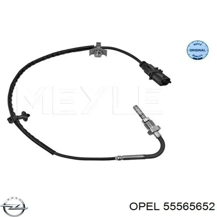 55565652 Opel sensor de temperatura dos gases de escape (ge, até o catalisador)