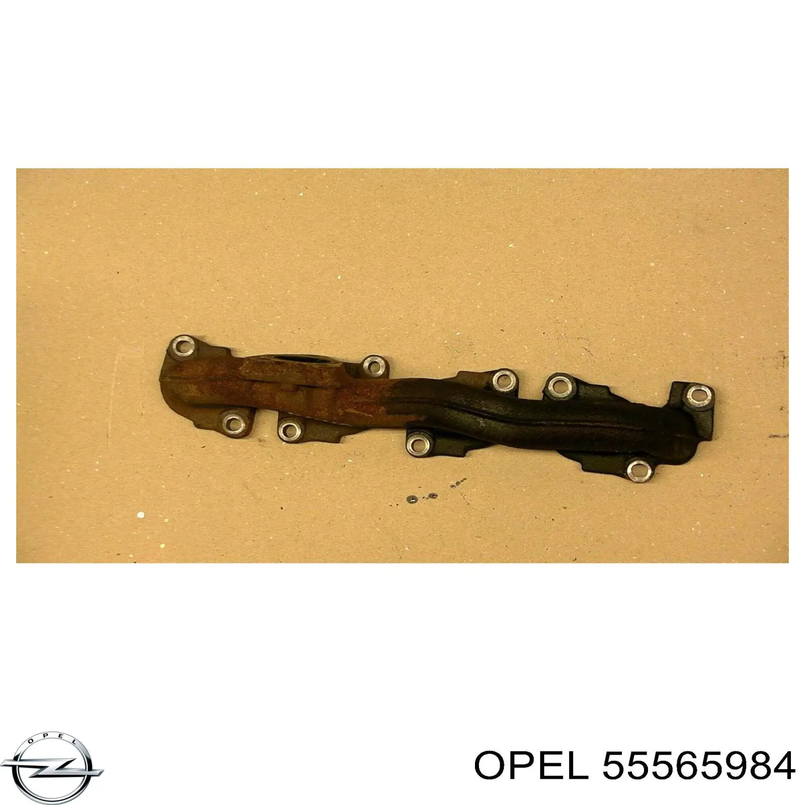 55565984 Opel tubo coletor de escape