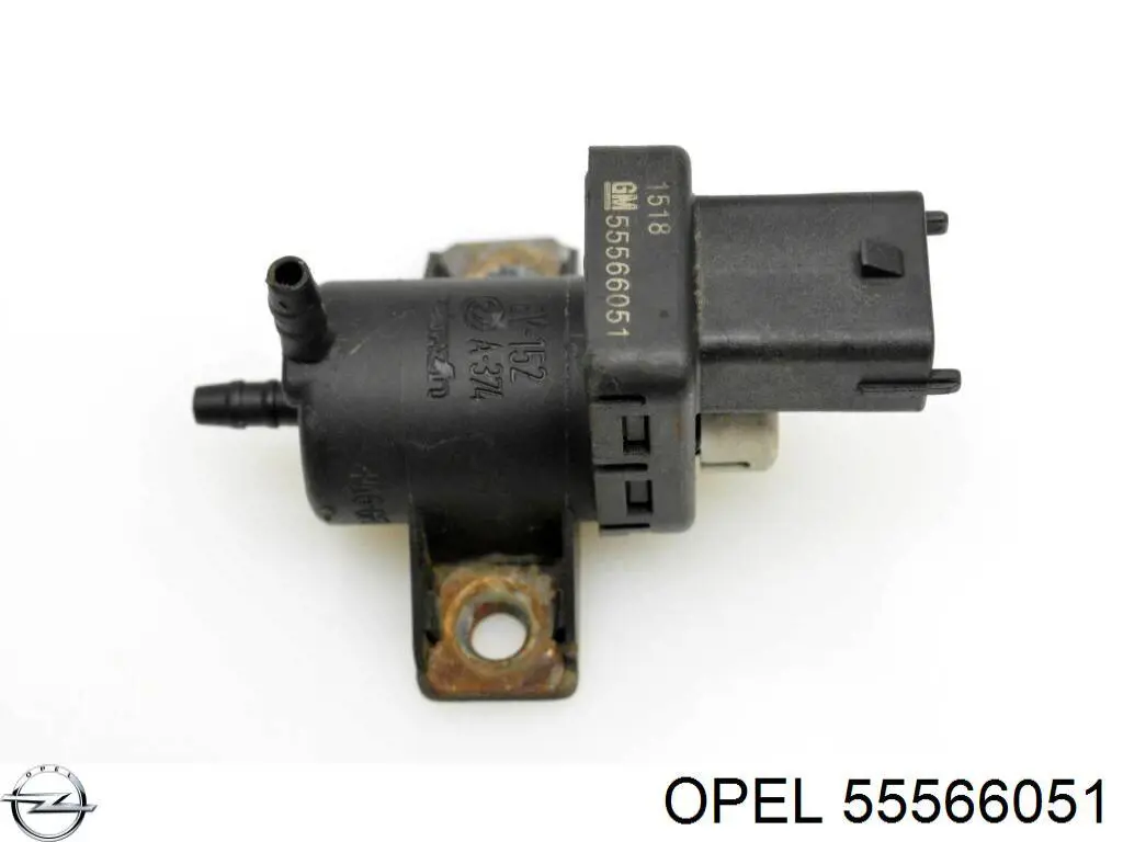 Клапан соленоид регулирования заслонки EGR 55566051 Opel