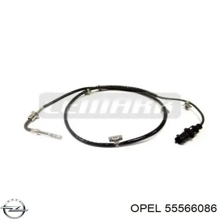 Датчик температуры отработавших газов (ОГ), после катализатора Opel 55566086 цена, от 57.78 USD
